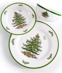 Melamine christmas dinnerware 8.0-12.0 inch dish for children