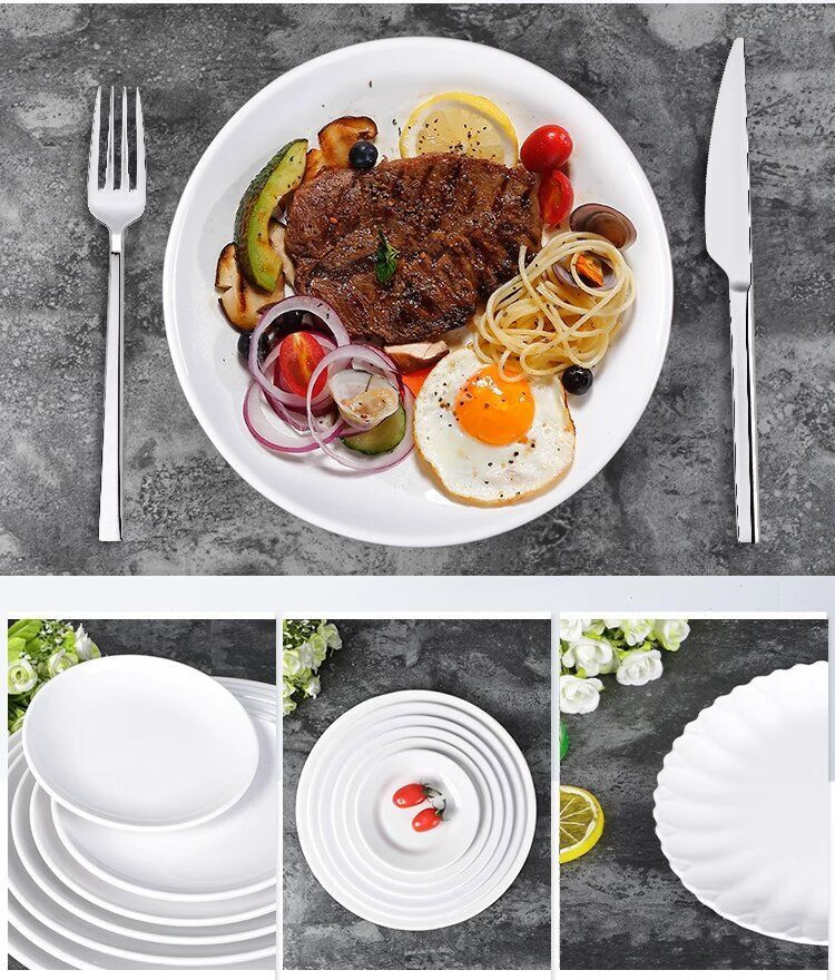 6.0-14.0 inch melamine dishes round plates