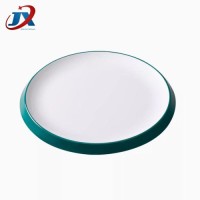 Green melamine dinnerware 7.0-12.0 inch color plates set