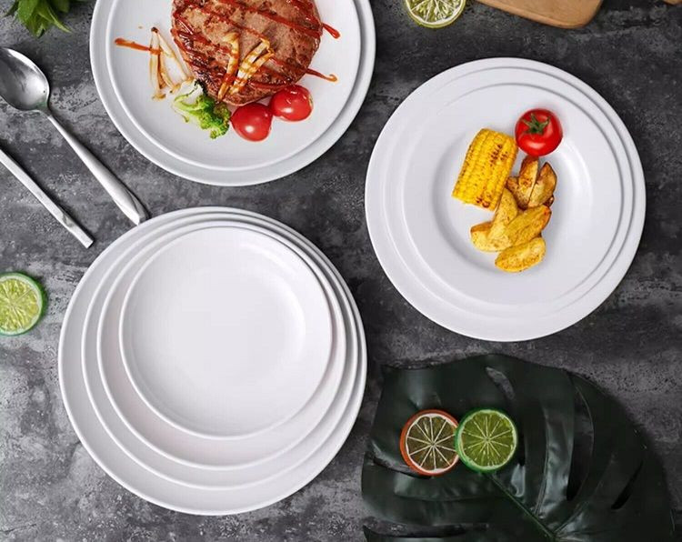 6.0-14.0 inch melamine dishes round plates