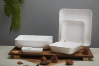 Melmac flatware dinnerware set