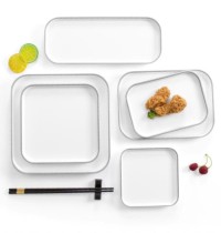 6.0-12.0 inch melamine dinner plates rectangular plates